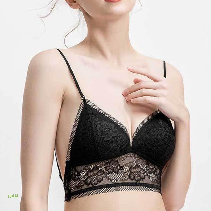 Áo Lót Nữ, Áo Bra không gọng Lưng Thấp Chuyên Dùng Mặc Áo Hở Lưng Bralette Mỏng Không Đệm Mã 1857