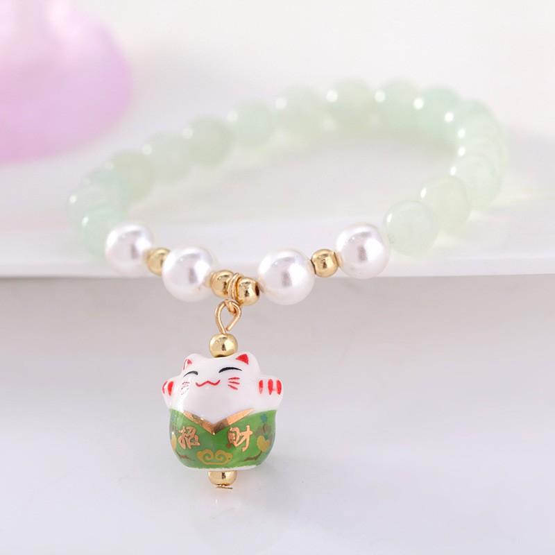 Vòng tay mèo may mắn