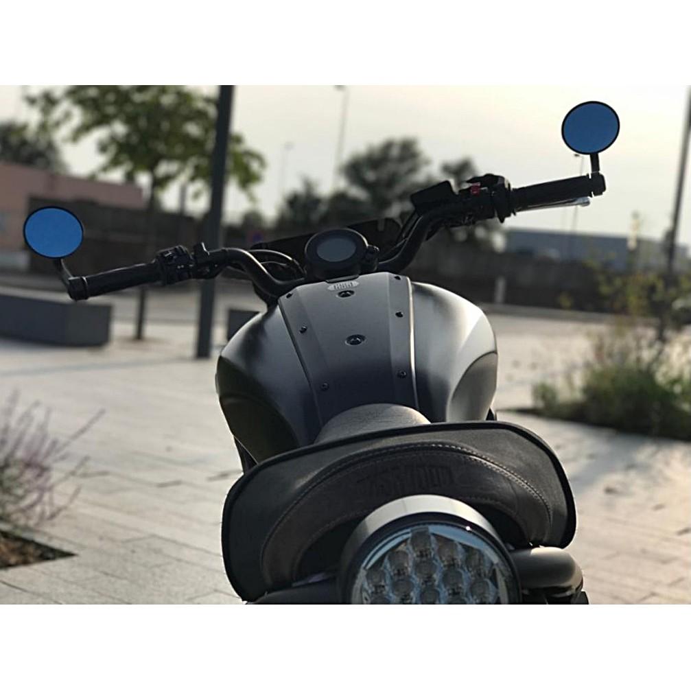 Gương Chiếu Hậu 7 / 8 Tay Cầm Bằng Hợp Kim Chuyên Dụng Cho Xe Mô Tô