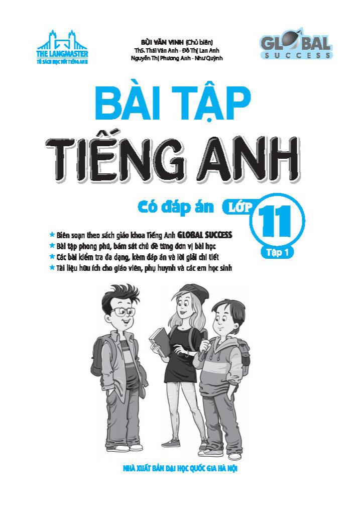 Global Success - Bài Tập Tiếng Anh Lớp 11 - Tập 1 - Có Đáp Án