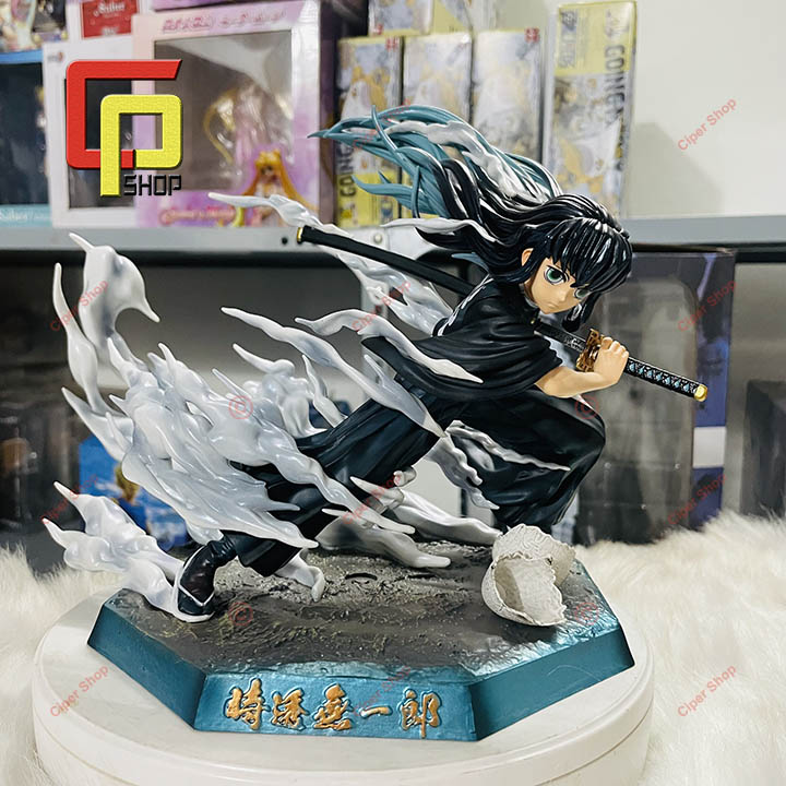 Hàng loại 1 Mô Hình Kimetsu No Yaiba Sabito dáng đứng siêu ngầu cao 29cm  nặng 700g  Figure Thanh gươm diệt quỷ  Có Vỏ Hộp màu