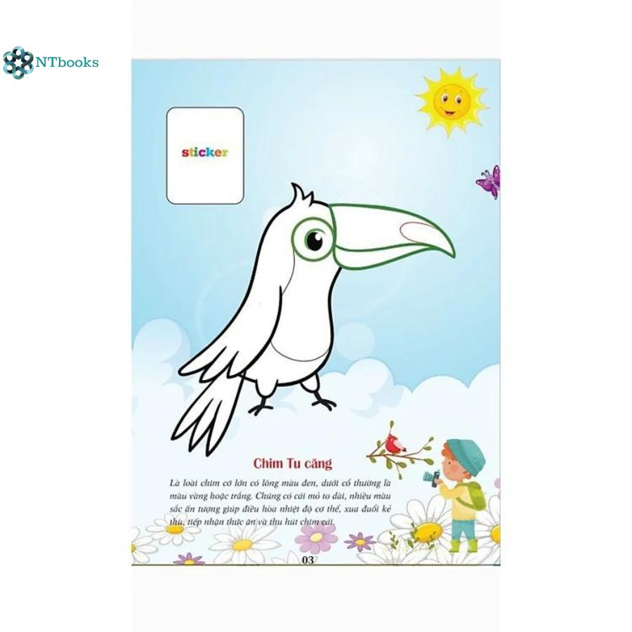 Trọn Bộ 8 cuốn Bé Tô Màu Khám Phá