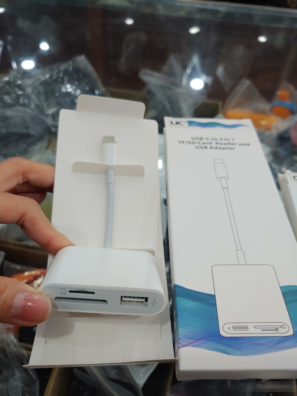 Các loại đầu đọc thẻ điện thoại dành cho Apple, Androi đọc TF, SD, CF, USB