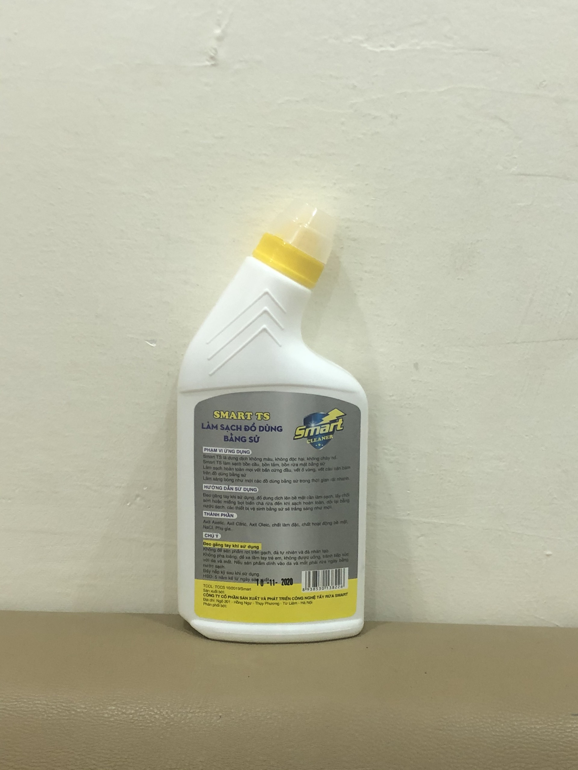 Dung dịch làm sạch đồ dùng bằng sứ lâu ngày SMART TS 500ml (hàng chính hãng )