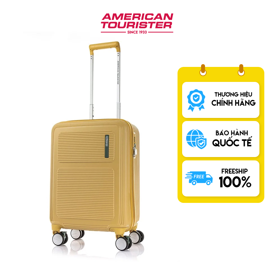 Vali Kéo American Tourister Maxivo Spinner Tsa - Amber Yell - Cabin 5520