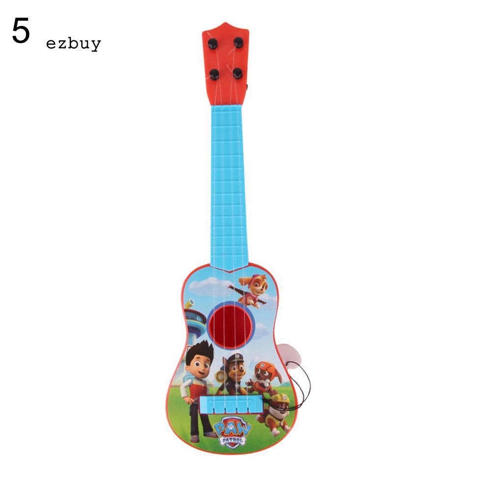 Đồ chơi đàn guitar mini in họa tiết đáng yêu cho bé