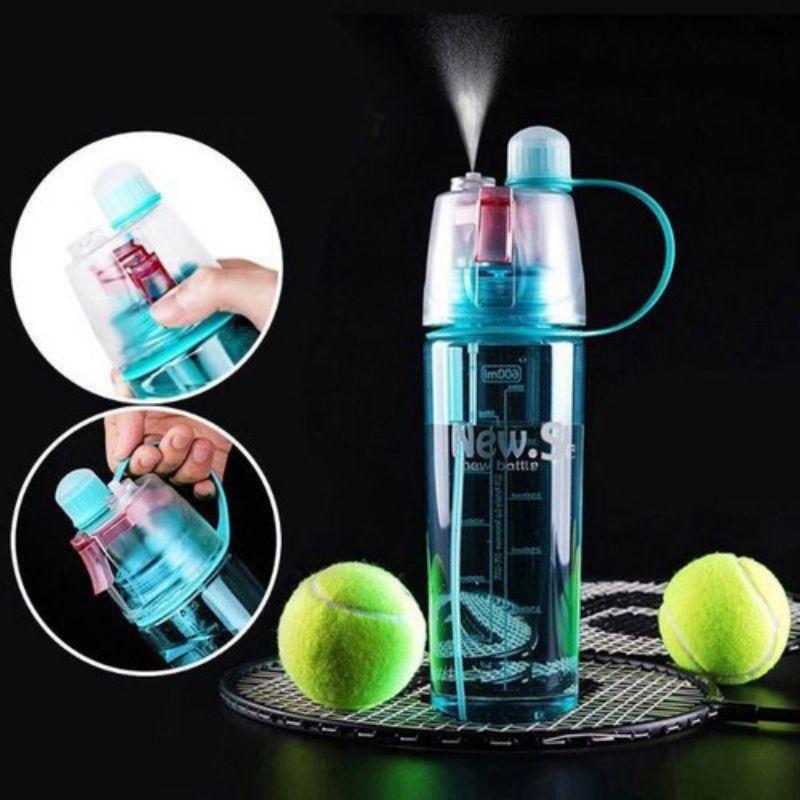 Bình nước thể thao xịt khoáng
