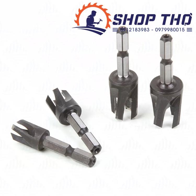 Mũi khoét tạo nút bịt gỗ hình côn bịt lỗ gỗ