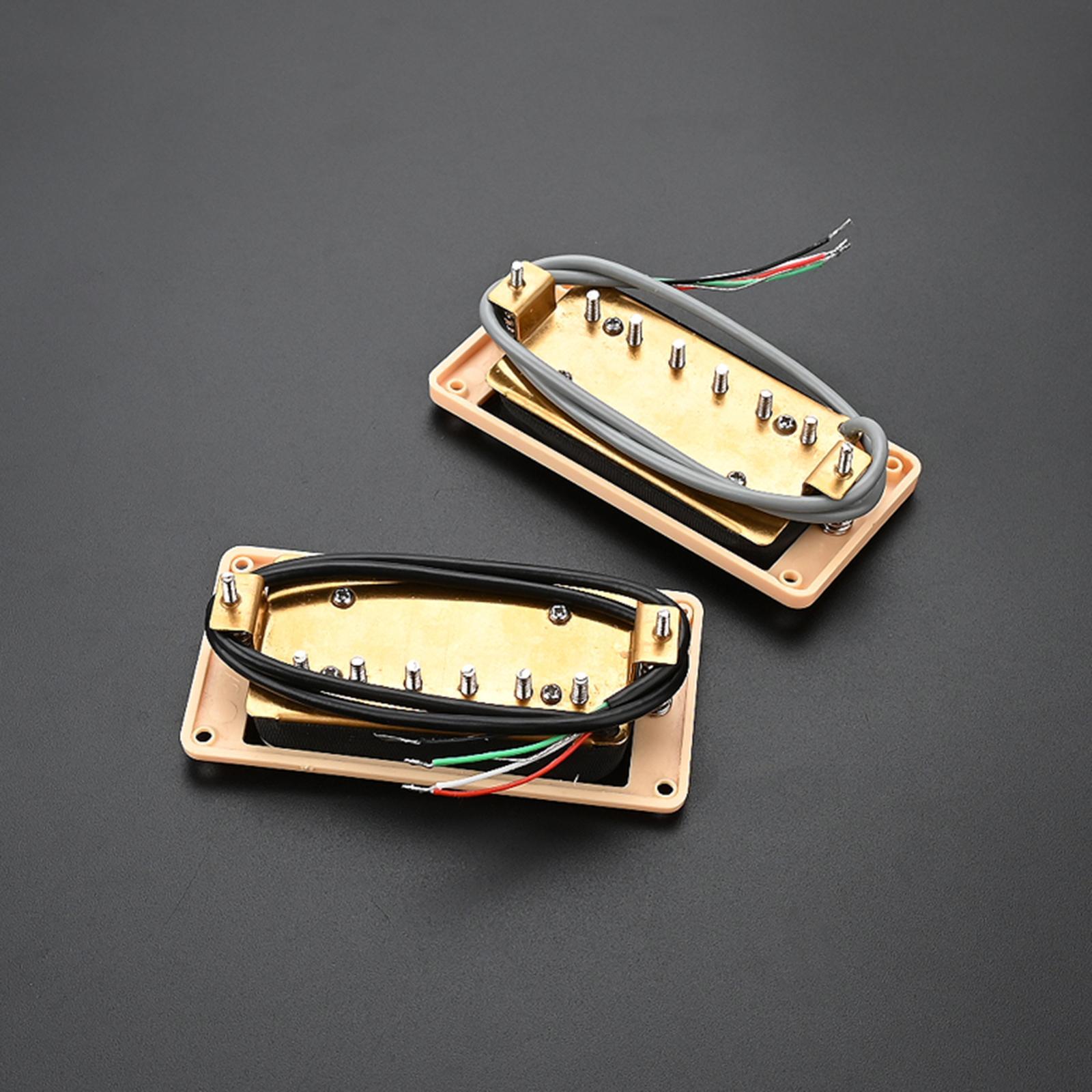 Electric Guitar Humbucker Pickups Replacement Parts Open Style Replace Kit