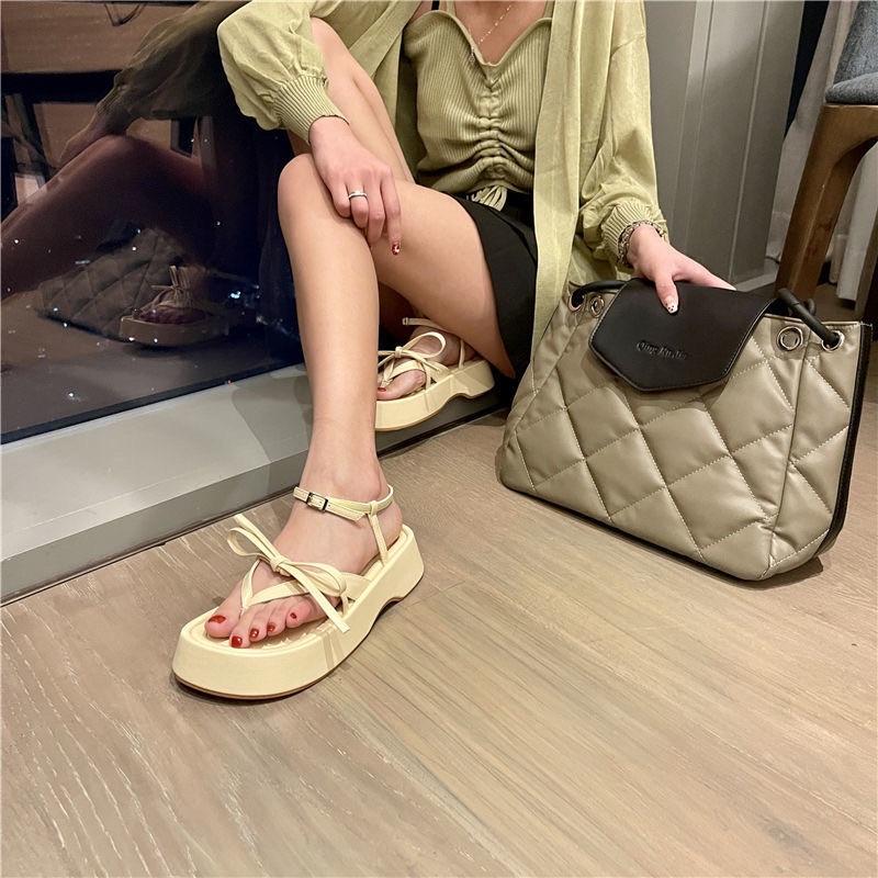 SANDAL XỎ NGÓN ĐẾ BÁNH MÌ VINTAGE