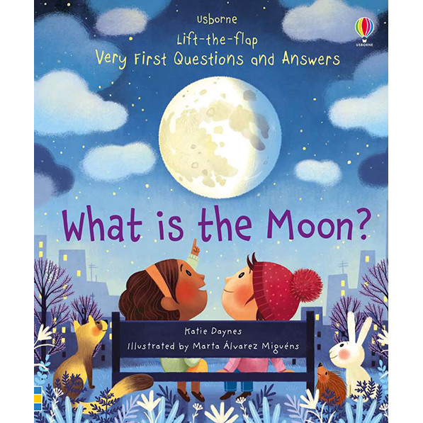 Hình ảnh Sách tương tác tiếng Anh - Lift-the-Flap Very First Questions & Answers What Is The Moon?