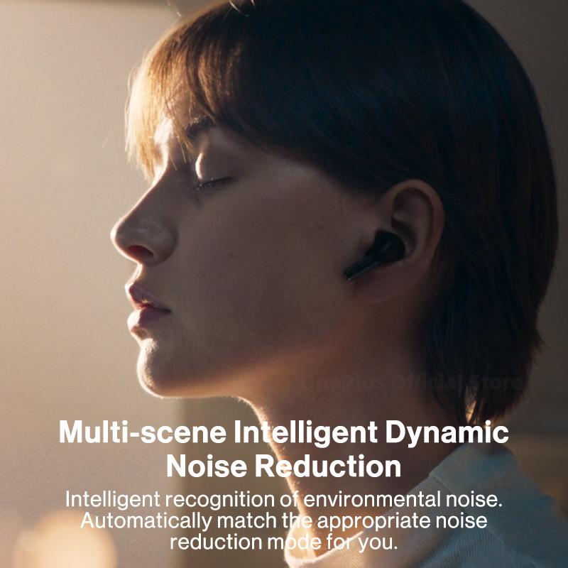 Tai nghe OnePlus Buds Pro 2 2R mới Tai nghe TWS Bluetooth 5.3 48dB Tai nghe khử tiếng ồn chủ động ANC LHDC/AAC/SBC/LC3 Màu: 2 Xanh lục thêm Đỏ