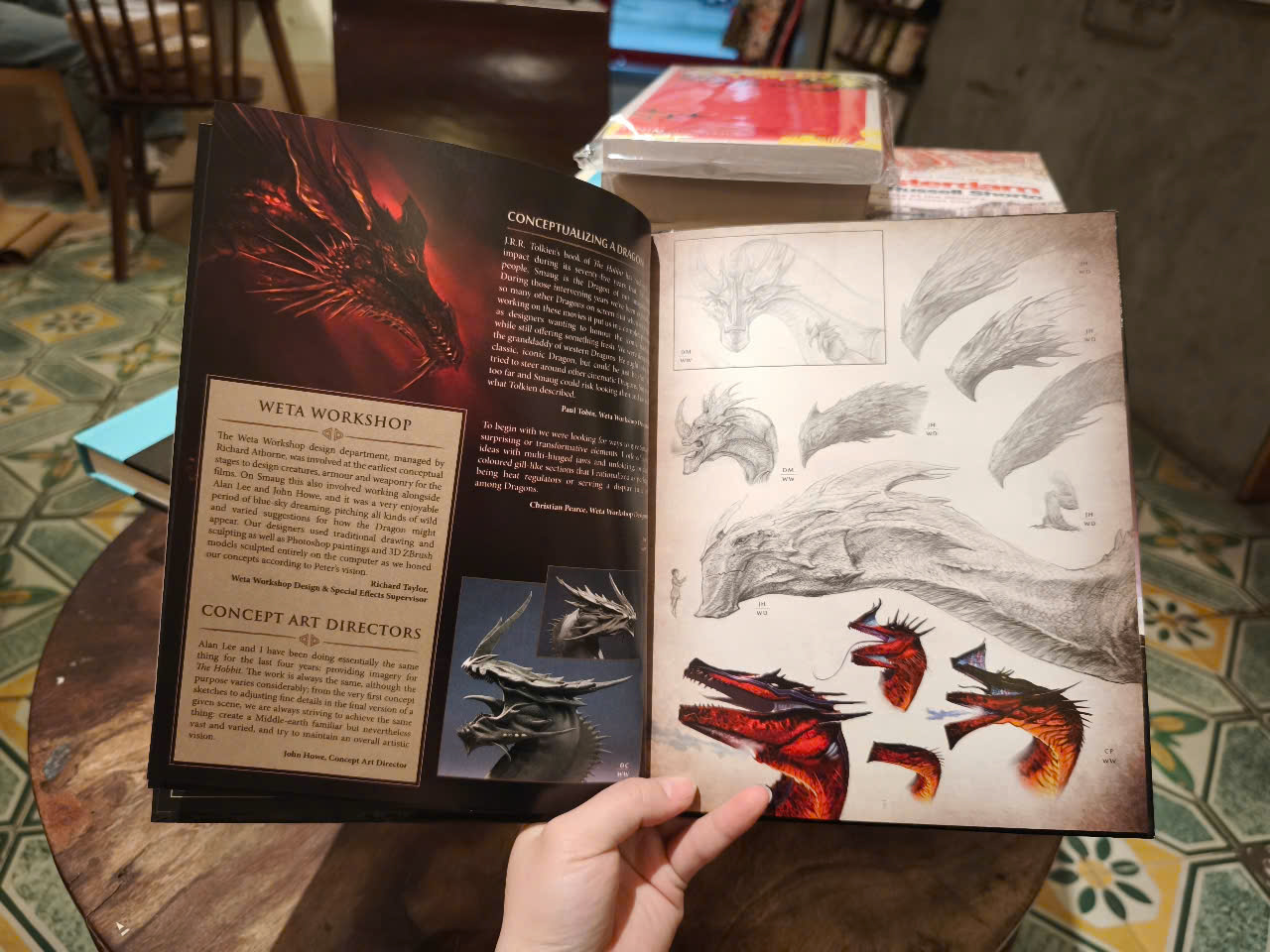 Sách - Smaug: Unleashing the Dragon (The Hobbit: the Desolation of Smaug) by Daniel Falconer