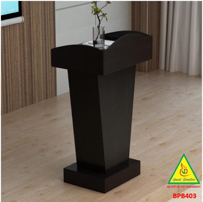 Bục phát biểu gỗ MDF, bục phát biểu BPB403 - NỘI THẤT LẮP RÁP VIENDONGADV