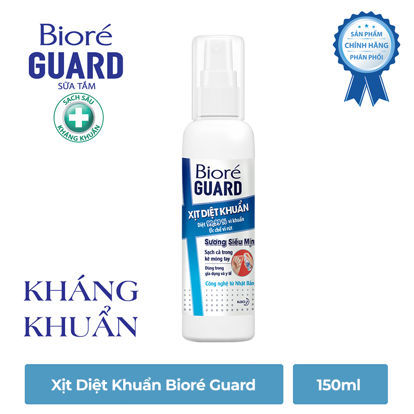 Xịt Diệt Khuẩn Bioré Guard 150ml