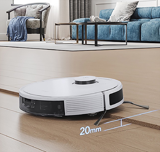 Robot hút bụi lau nhà Ecovacs Deebot N8 Pro Plus – Lực hút Max 2600Pa – Bản Quốc Tế – Hàng Chính Hãng- BH 18 tháng