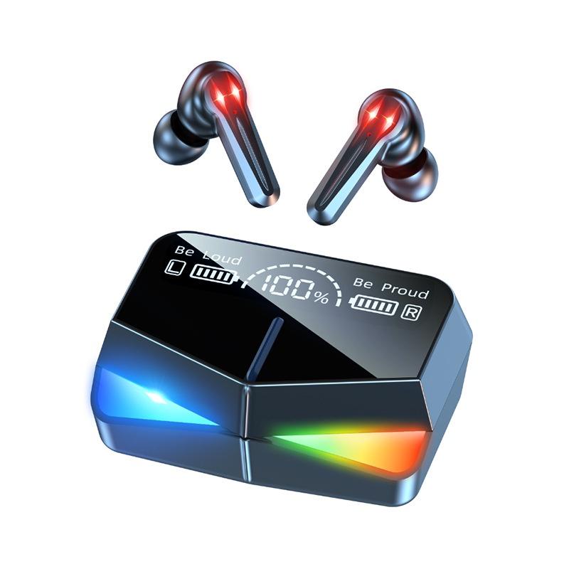 Tai nghe không dây NUTEK M28 bluetooth gaming V5.1 điều khiển cảm ứng âm thanh sống động, pin trâu