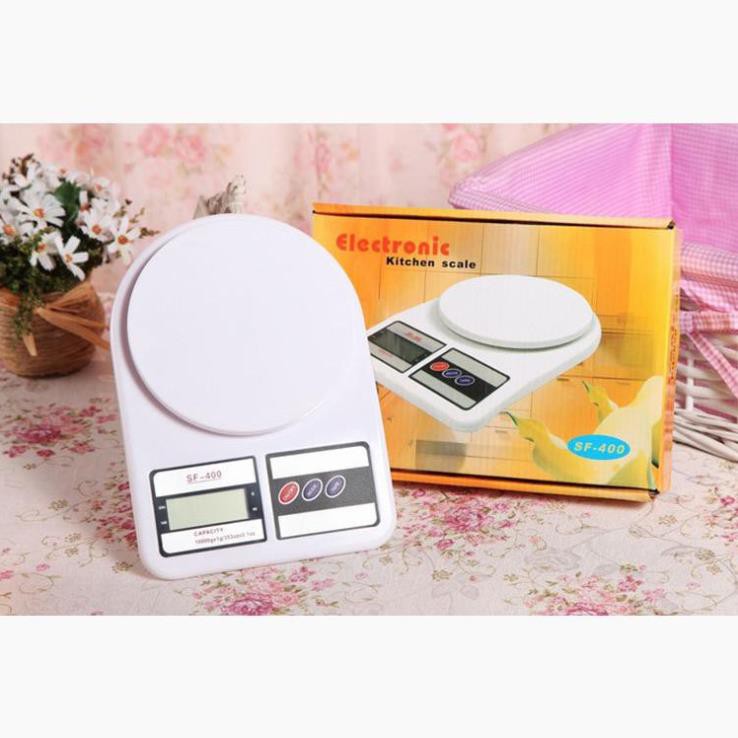 Cân Điện Tử Để Bàn 1KG 5KG 7KG 10KG, Cân Điện Tử Thực Phẩm Nhà Bếp Electronic Kitchen Scale SF400