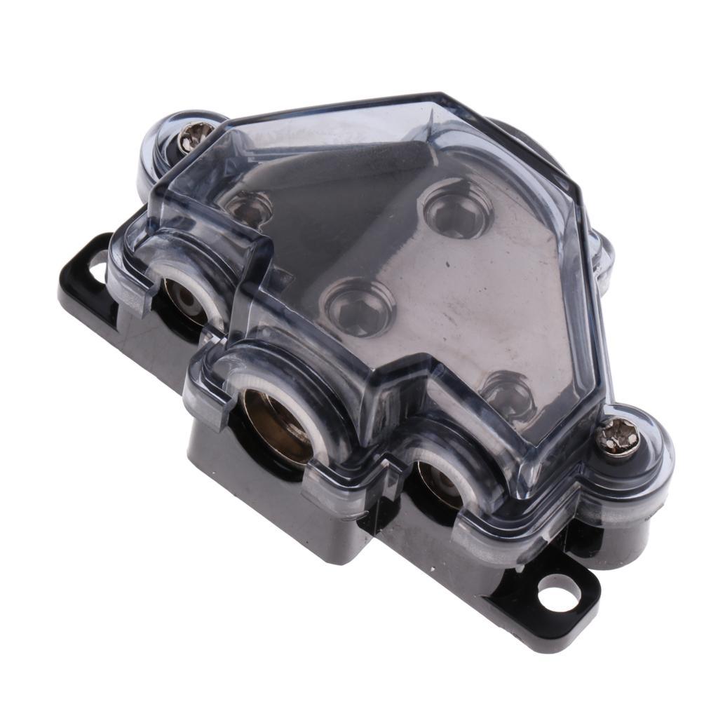 Car Audio Power/Ground Distribution Block 1 in 3 Out