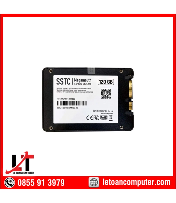 Ổ cứng SSD SSTC 120GB Megamouth (Sata III | SSTC-MM120-25) - Hàng Chính Hãng