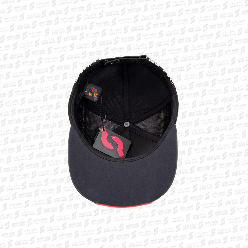 Mũ snapback hiphop nam nữ NÓN SƠN chính hãng MC210Đ-ĐN3