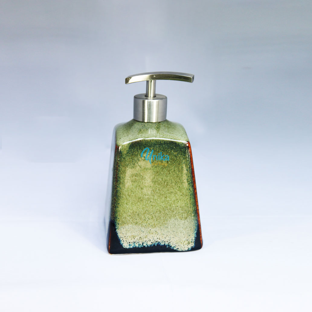Bình Xịt Đựng Dầu Gội  - Dầu Xả - Sữa Tắm 500ml - Gốm Sứ Bát Tràng