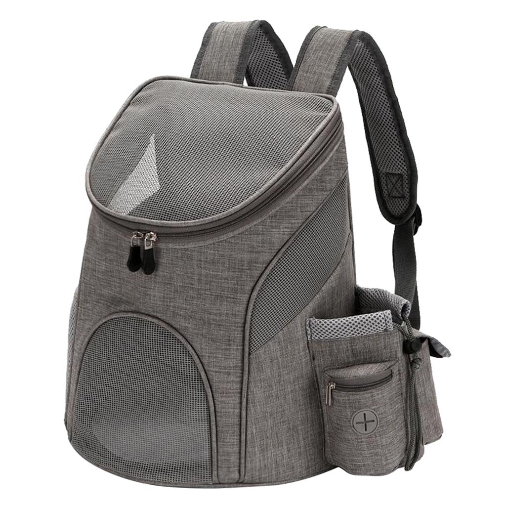 Ventilated Breathable Pet Backpack Carrier Travel Camping Outdoor Dog Cat Bag