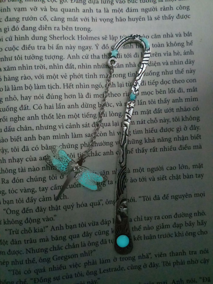 Bookmark dạ quang Chuồn chuồn