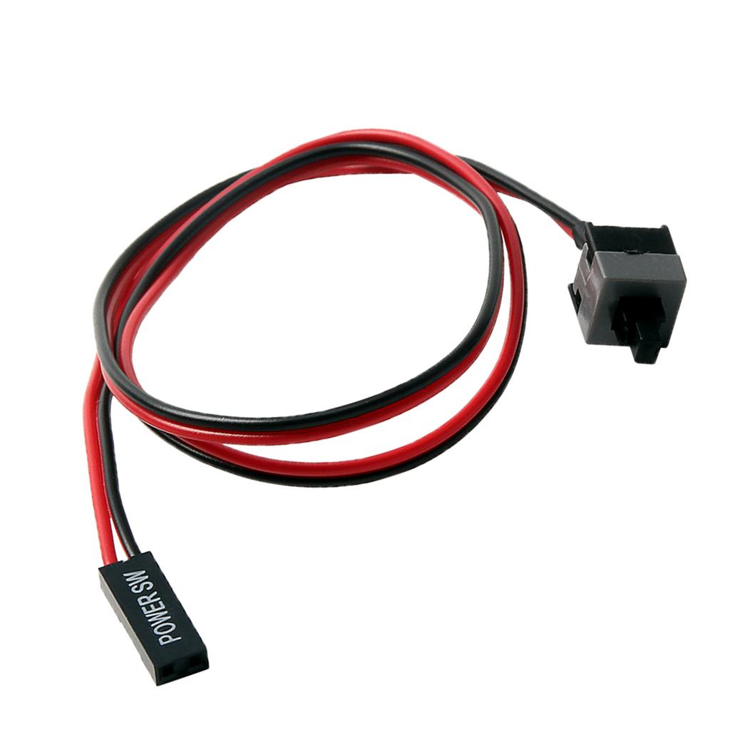 ATX PC Computer Motherboard Power Cable Switch On/Off/Reset Button Replacement