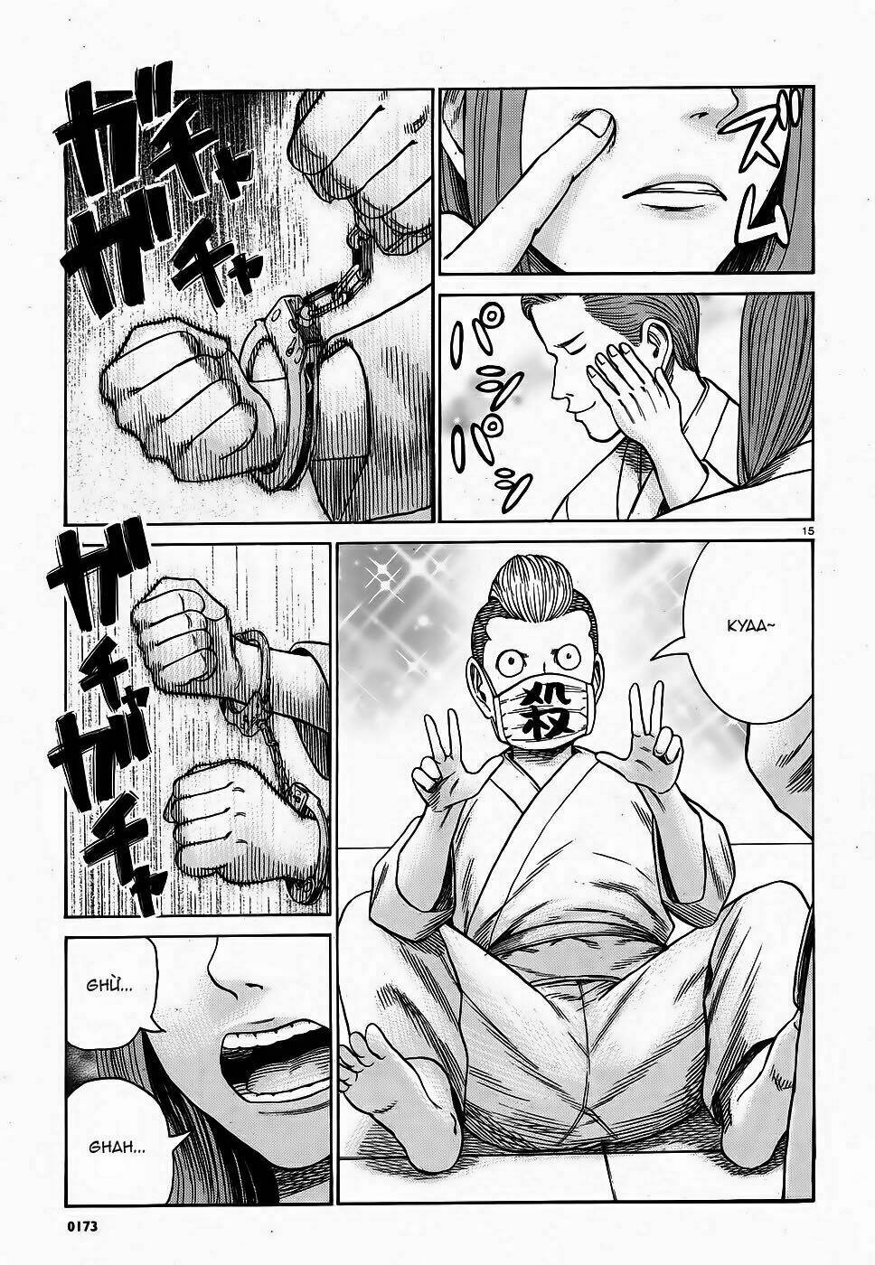 anh chàng yakuza và cô nàng siêu năng lực chapter 84 15