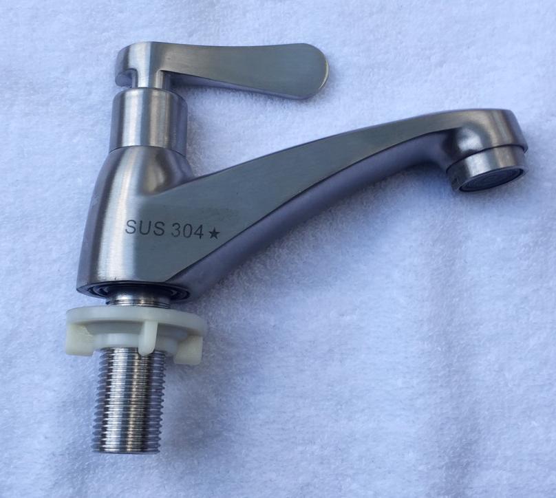 Vòi lavabo lạnh SUS 304
