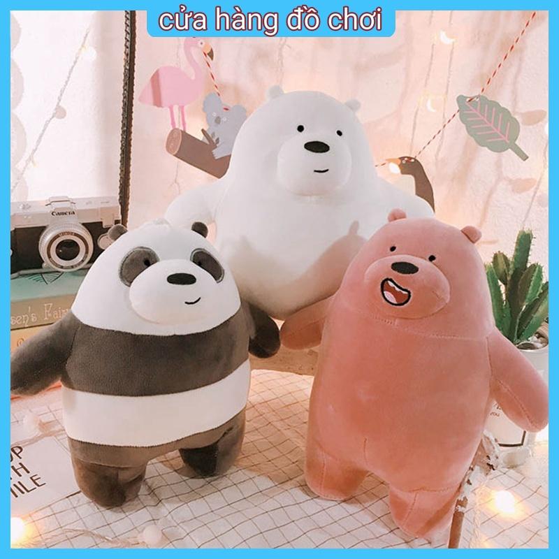 1 Gấu Trúc Nhồi Bông Dễ Thương Nhiều Kích Cỡ