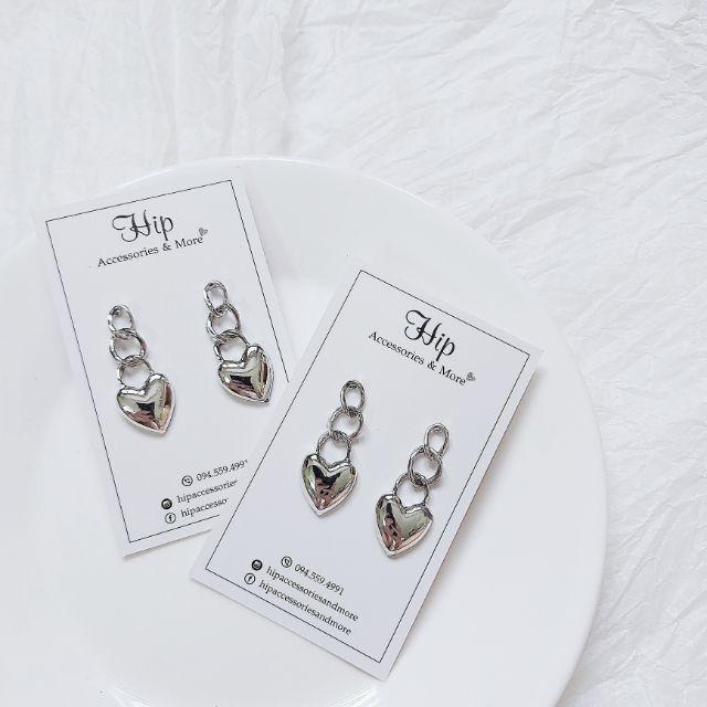 Khuyên xích tim đặc