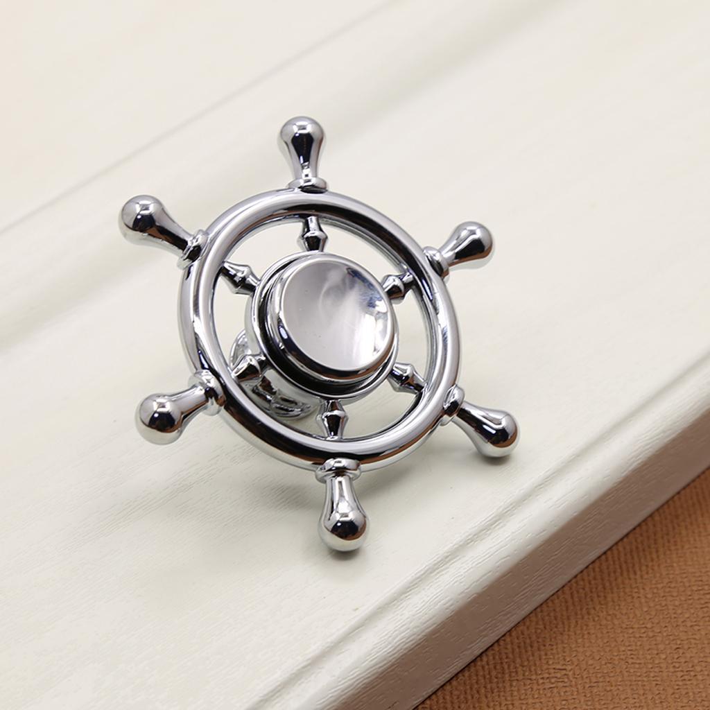 2-5pack Creative Cabinet Drawer Door Pull Handle Furniture Hardware #2 Silver