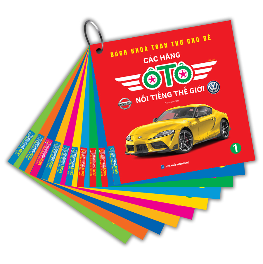 Bách khoa toàn thư cho bé - Các hãng ô tô nổi tiếng thế giới (Bìa mềm) - Tái bản