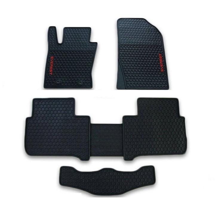 Thảm sàn, lót sàn cao su 3D cho Ford Everest 2016-2019