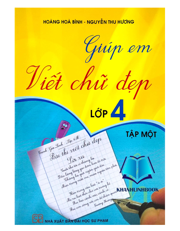 Sách - giúp em viết chữ đẹp lớp 4 - tập 1