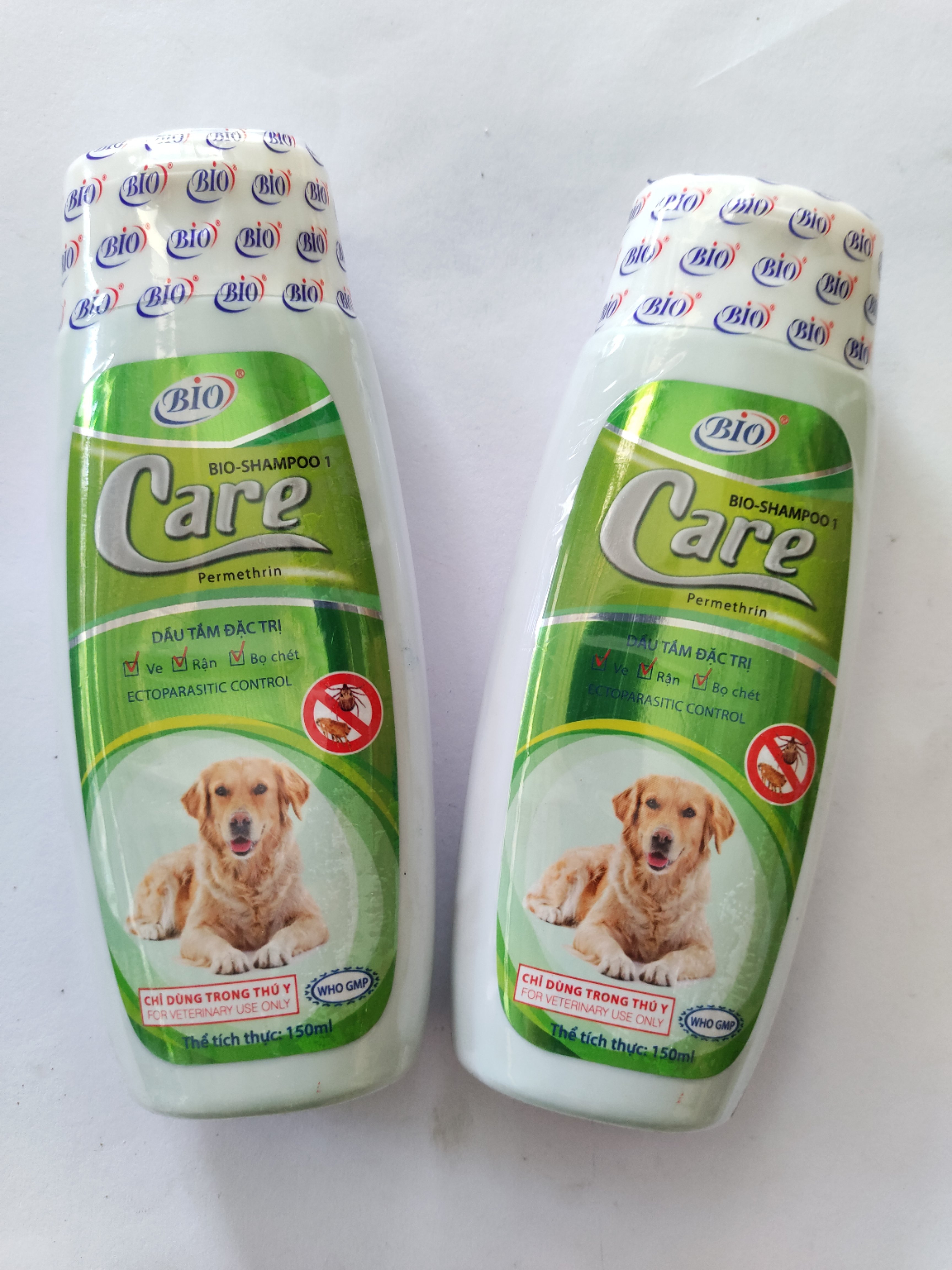 BIO CARE 150ml Dầu tắm đặc trị ve, rận, bọ chét dành cho cún