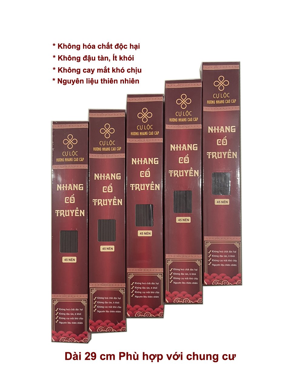 Hương Nhang Truyền Thống sạch không hóa chất độc hại không cuộn tàn, ít khói, dịu nhẹ, không cay mắt khó chịu 100% thiên nhiên. Nhang Trầm Bắc, Nhang Cổ Truyền.