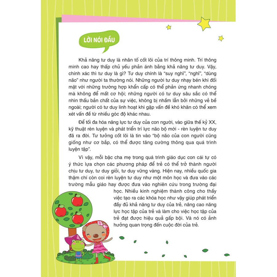 Con Học Và Chơi Để Có IQ Thiên Tài - Gợi Mở Não Bộ