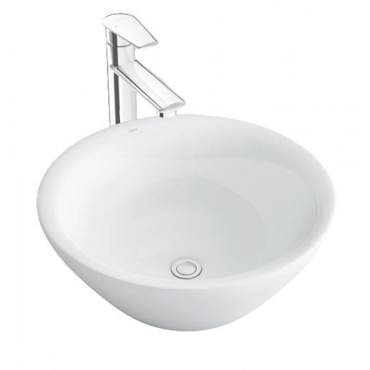 Chậu Rửa Lavabo Inax L-445V Đặt Bàn Tròn