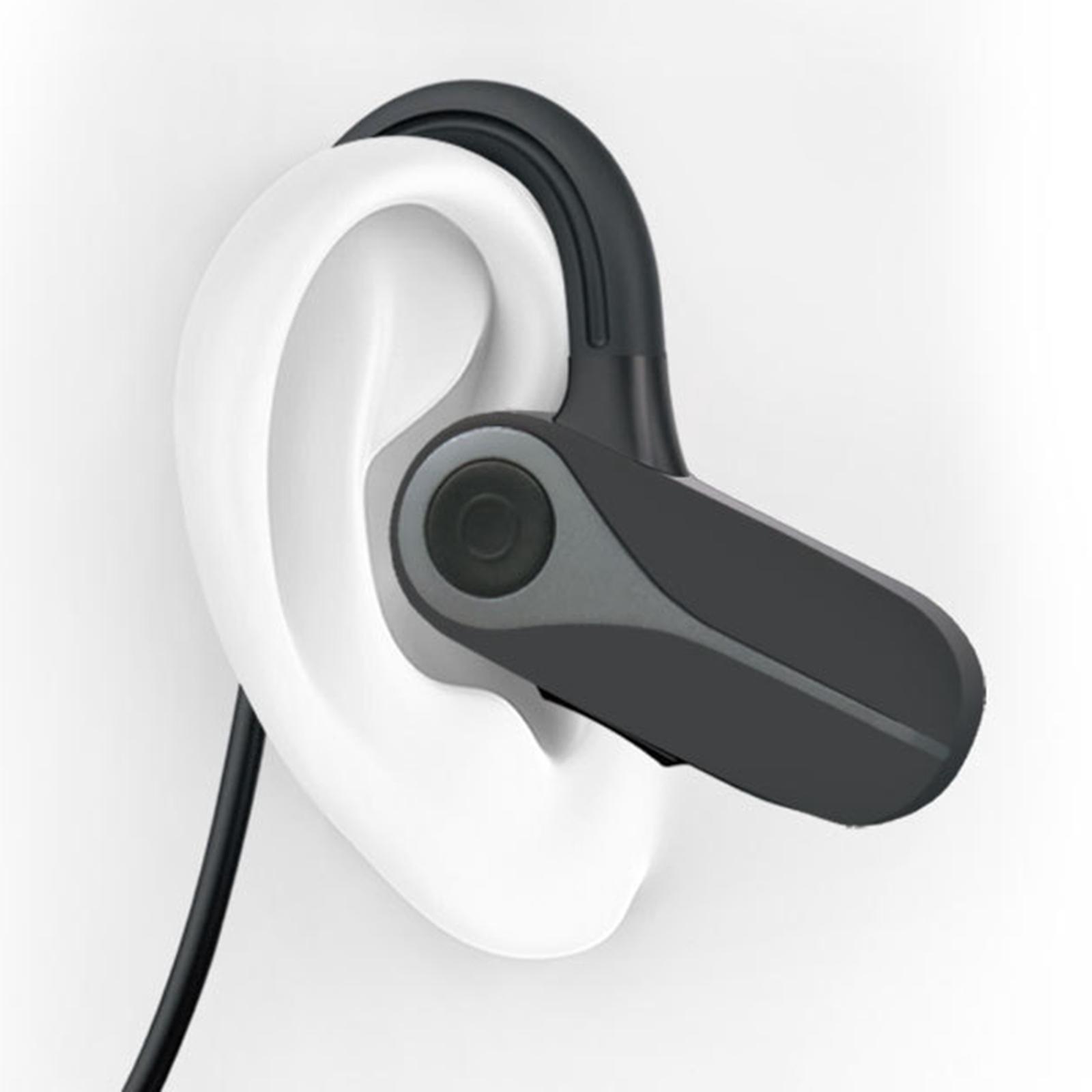 BLE5.3 Conduction Headphones Wireless Earbuds Sport Headset for Cycling black