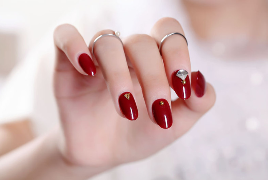 Bộ 24 móng tay giả nail thời trang như hình 