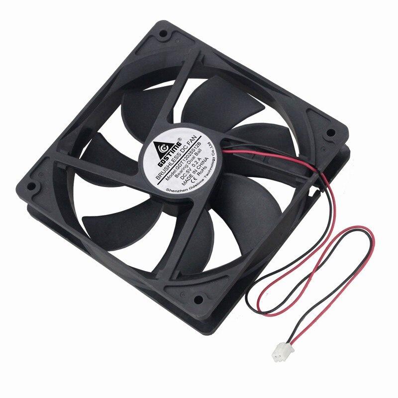 1 Pieces Gdstime 11mm x 11mm DC 1V Ball Bearing 11x11x11mm Computer PC Case Cooler Motor Cooling Fan 11cm 1111B 1Pin 0.1A