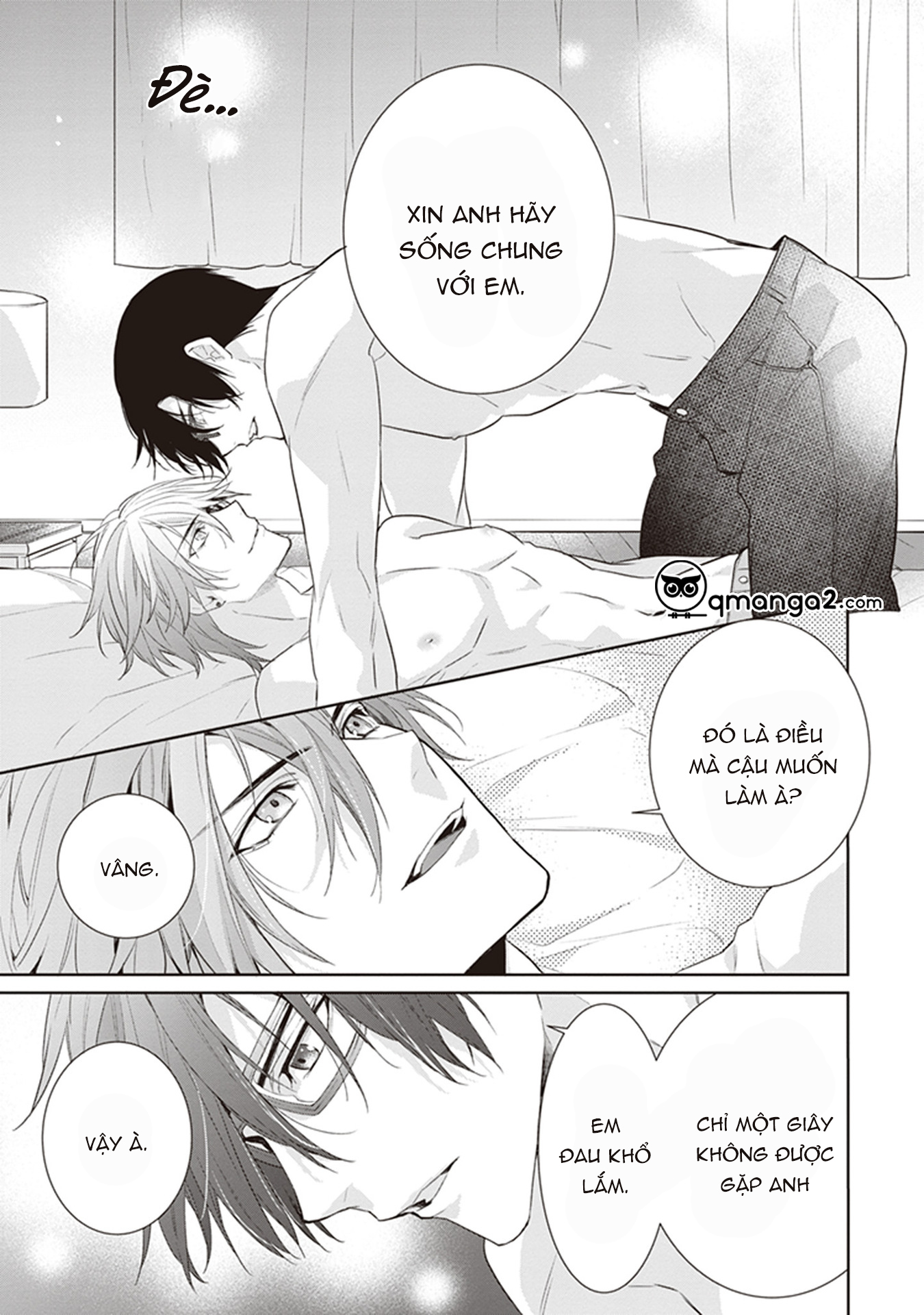 chỉ cần nghe giọng nói của cậu chapter 3.2 13