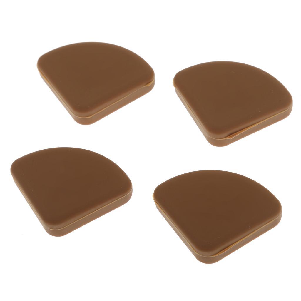 4x Baby Glass Table Desk Edge Guard Protector Bumpers Soft Corners Cushion