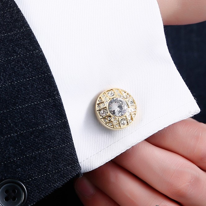Khuy Măng Sét, Cufflink Cao Cấp QT2006
