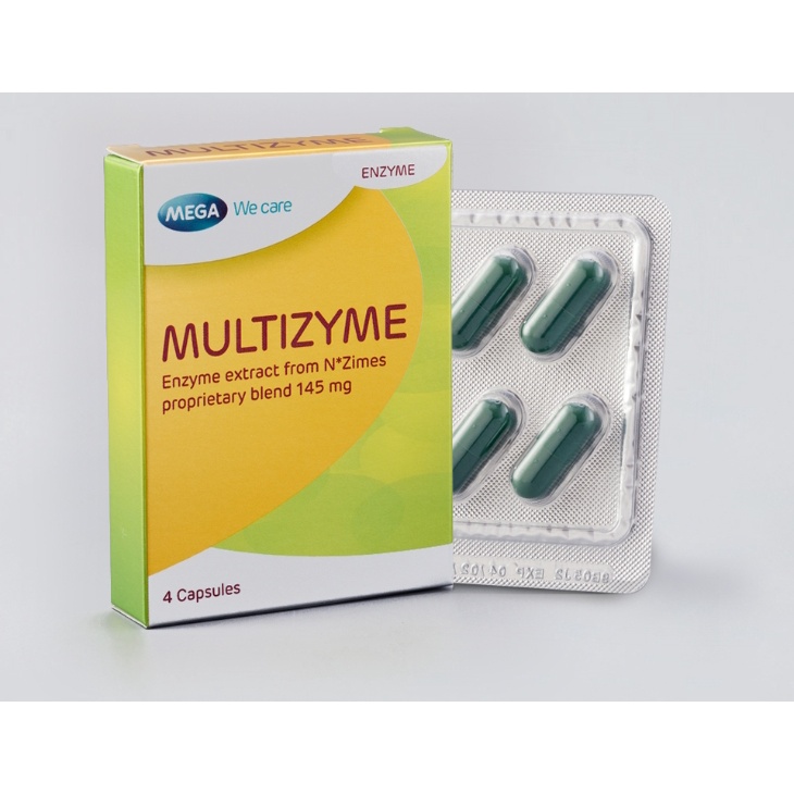 Thực phẩm bảo vệ sức khoẻ Men tiêu hoá Multizyme - hỗ trợ giảm đầy hơi, chướng bụng