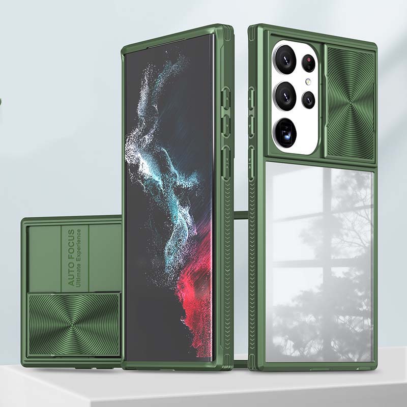 Ốp lưng cho Samsung S23 Ultra 5G bảo vệ camera lưng trong chống sốc - hàng chính hãng