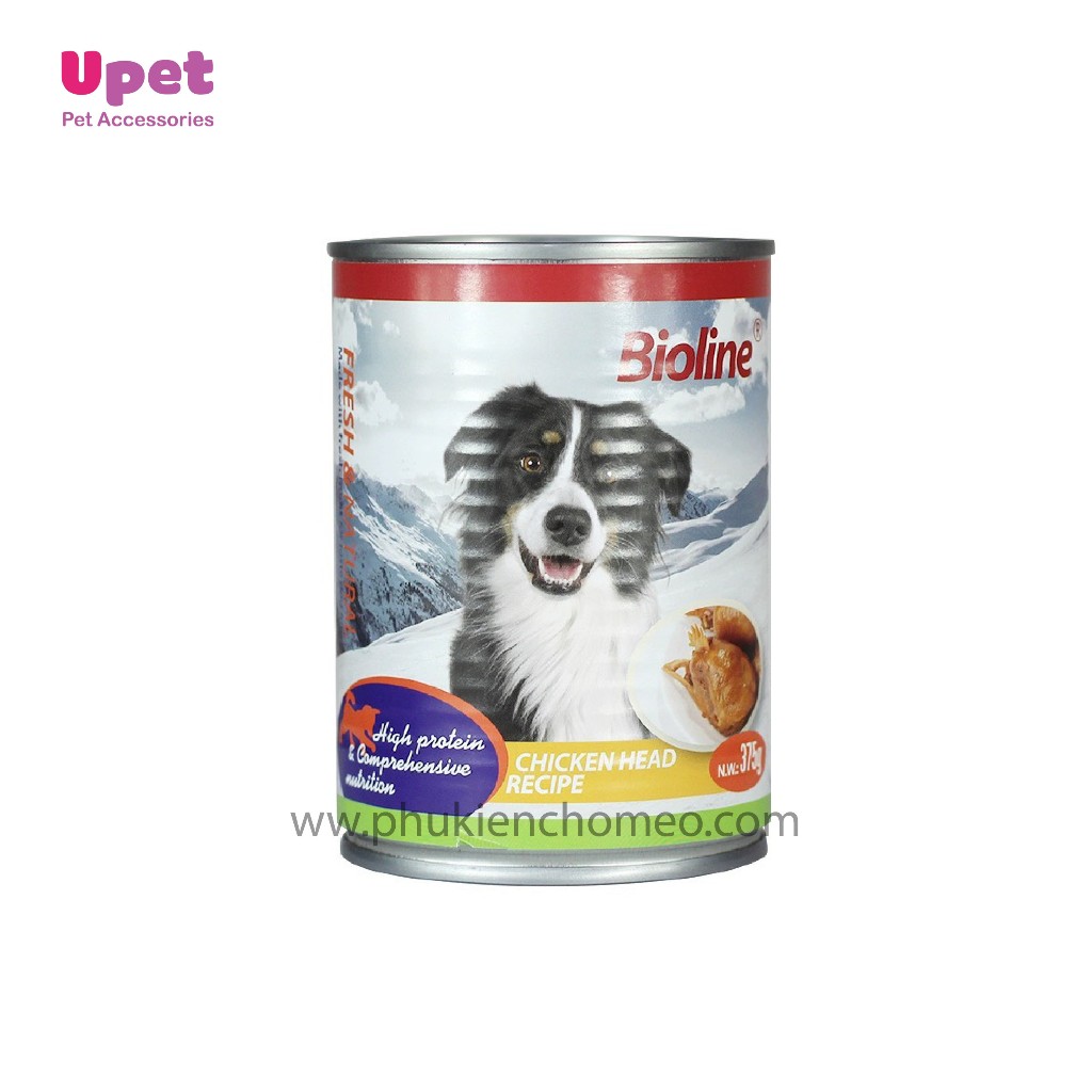 Pate Bioline cho Chó nhiều vị - Giàu protein &amp; dinh dưỡng toàn diện - Chất xơ tự nhiên để dễ tiêu hóa